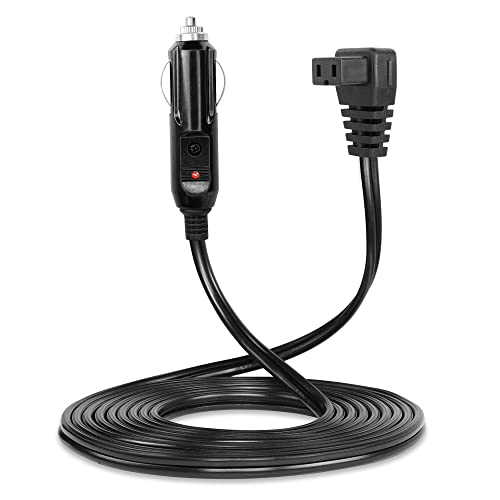 Image of DC12V Car Refrigerator Power Cord，Automobile Cigarette Lighter to Refrigerator Plug Replace Cable，for Car Freezer Portable Fridge Refrigerator（3M /10FT）