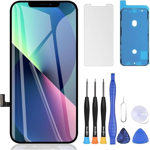 Écran de remplacement pour iPhone 13 afin de réparer un tactile brisé grâce au kit complet inclus