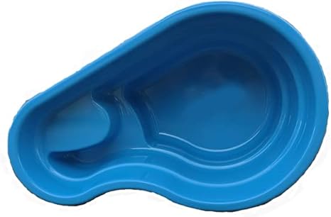 Image Giardini d'Acqua Garden Pond MOD Fusine Blue Cm 113 x 74 x 45 ABS Plastic DIY Pond Koi Palustri Plants Image Giardini d'Acqua Garden Pond MOD Fusine Blue Cm 113 x 74 x 45 ABS Plastic DIY Pond Koi Palustri Plants