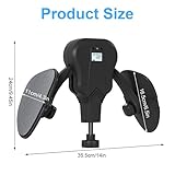 LUFEIS Kegel Pelvic Floor Trainer for Men, Upgraded Thigh Exerciser 20-60KG Adjustable Resistance, Multi-Function Digital Display Pelvic Floor Exercise Devices with Telescopic Elastic Straps - Image 2