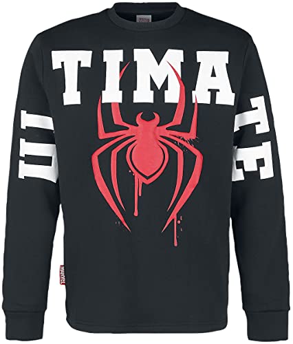 SPIDER-MAN-Man Ultimate Logo Männer Sweatshirt schwarz S