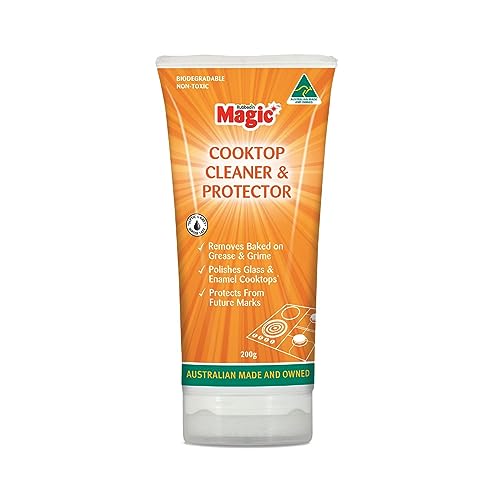 Magic Cooktop Cleaner & Protector 200g Cleans Glass, Induction & Ceramic Cooktops Leaving a Protective Coating helping Future Cleans