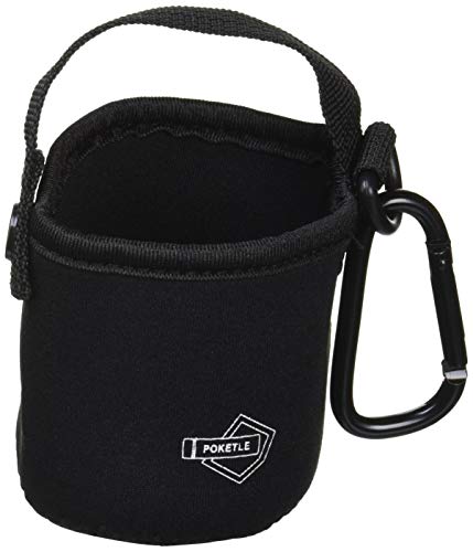 デザインワークスエンシェント ポケトル スープ ボトル 専用 カバー カラビナ付 水筒ホルダー ブラック