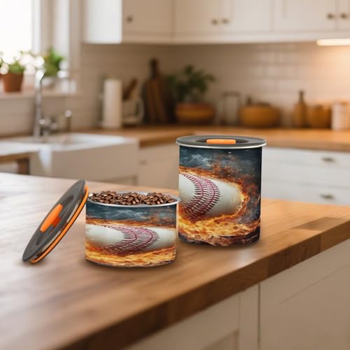 Envase metálico para café 17oz con tapa hermética miniatura 6