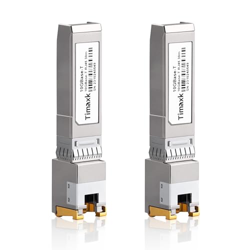 Module Ethernet SFP+ 10 Gbe cuivre pour réseau RJ-45 stable 30m