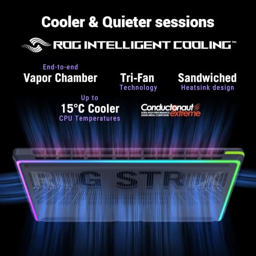 Image of ASUS ROG Strix G16 (2026),(14th Gen),Intel Core i7 14650HX,RTX 5050-8GB,16GB RAM (Upgradeable),1TB SSD,2.5k FHD+,16 inch(40 cm),Win 11,M365 Basic(1Y),Office 24,Gray,2.65 Kg,G615JHR-TS144WS,Gaming Laptop