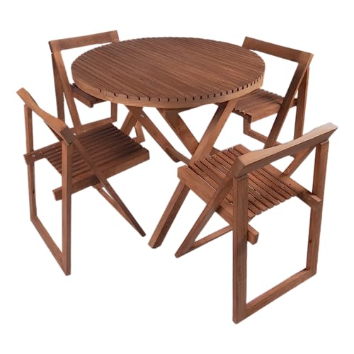 La Mejor review de Comedor de madera para exterior más recomendados. 3 Imagen adicional