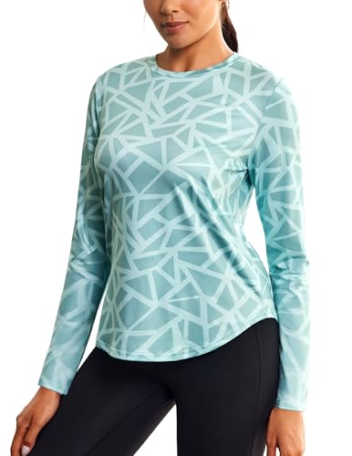 PINSPARK Sportshirt Damen Langarm Schnelltrocknend Funktions Sport Oberteile Yoga Fitness Laufshirt Leichtes Atmungsaktiv Sport Top Hellgrün M PINSPARK Sportshirt Damen Langarm Schnelltrocknend Funktions Sport Oberteile Yoga Fitness Laufshirt Leichtes Atmungsaktiv Sport Top Hellgrün M