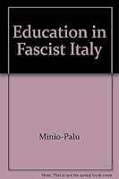 Education in Fascist Italy 0404169589 Book Cover
