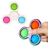 4 Pack Deformable Robot Fidget Spinner Toys,Transformable Fingertip Gyro Bicycle Chain Mechanical Spiral Twister Fidget Spinners Finger Hand Spinning Top Sensory Toys Stress Relief Toy for Kids Adults