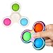 Evermarket Fidget Spinner Stick,Desktop Flip Stick Hand Toy Anxiety Release for Children and Adults,Amazing Desk Toy EDC Toy,Galaxy Space