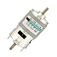 Doppelwellen-Gleichstrommotor, Elektromotor, 50 W Hochleistungs-775-Motor 24 V 12 V Groß für(12V4500RPM, Without stand)