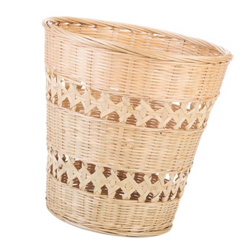 wastebaskets bamboo