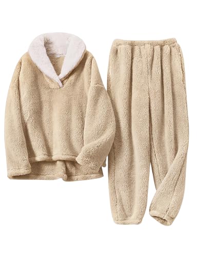 Amazon.com: Fenclushy Women's Fluffy Loungewear Sleepwear Lounge Amazon.com: Fenclushy Women's Fluffy Loungewear Sleepwear Lounge