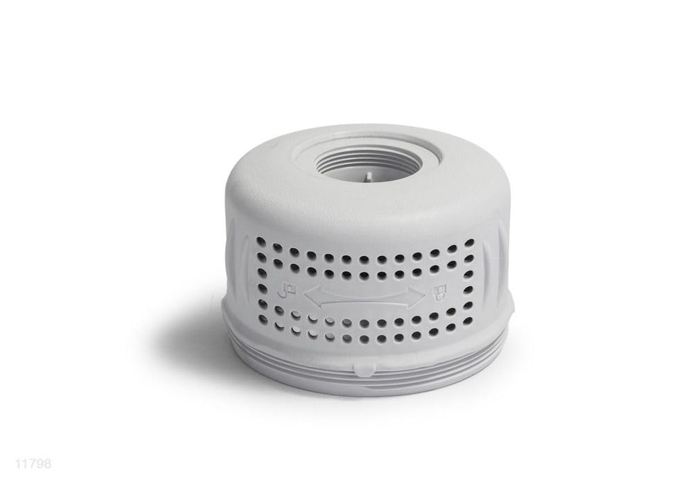 Boîtier de Filtre Intex 11798 pour Spa – Porte-Cartouche d’Origine – Pièce de Rechange pour jacuzzis Intex – Filetage Ø125 mm – Hauteur Environ 84 mm