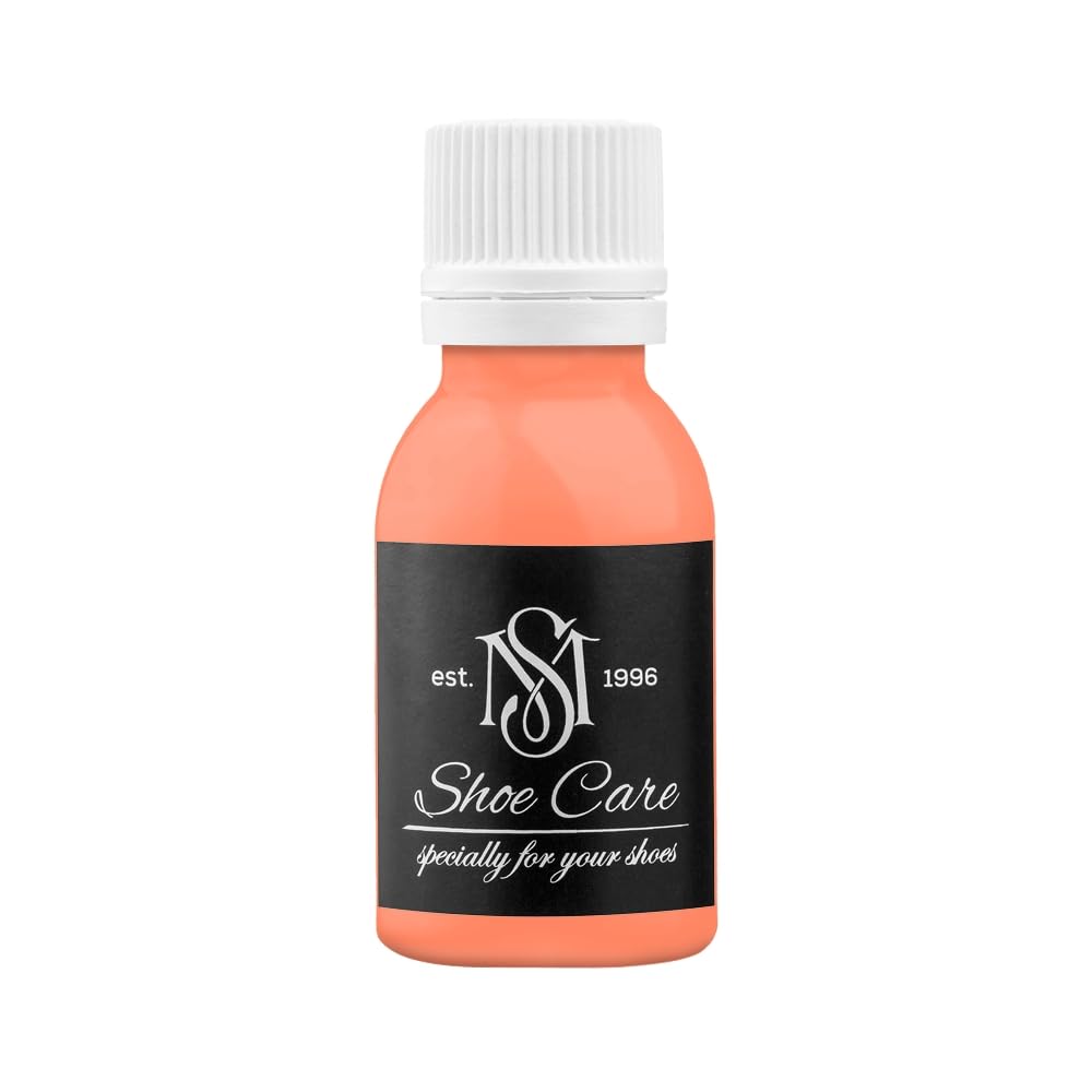 Peinture Cuir Haute Couvrance MAVI STEP Pamplemousse Vif pour Rénover les Sneakers et Sacs