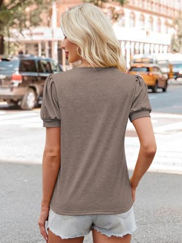 Womens Beach Vacation Summer Tops Cute Blouses Spring T Shirts Casual Dressy Tees Fashion Trendy Clothes 20253