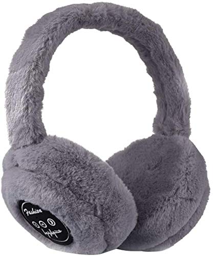 Devil Winter Warm Faux Fur Unisex Earmuffs Warm Ear Protectors Earmuff (Grey)-(Pack of 01)