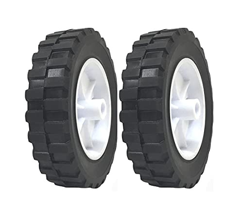 Ruedas sólidas 6 pulg para carrito, pack de 2 miniatura 1
