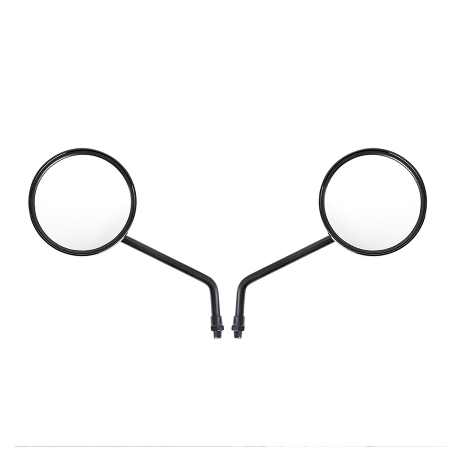 Specchietto retrovisore per Moto Nero, Rotondo, da 10 mm, per Moto, Scooter, Accessori per Moto, specchietto retrovisore per Bici
