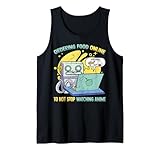Ordering Food Online To Not Stop Watching Anime - Otaku Tank Top