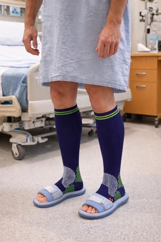 Image of 30-40mmHg Medical Graduated Compression Socks for Women&Men Circulation-Compression Stockings-Knee High Socks for Support,Hiking,Running