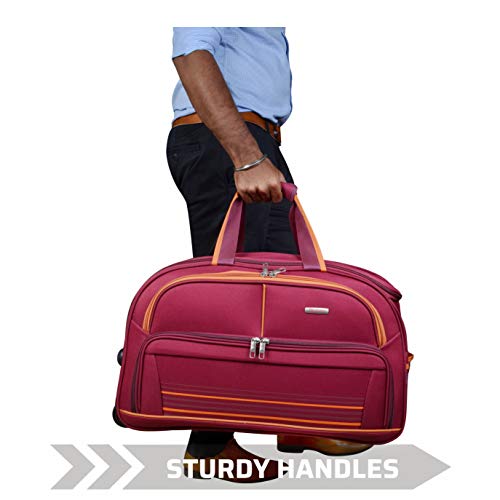 Buy Murano Odyssey 24 inch Polyester Lightweight Duffel Bag with Roller