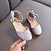 Sandals for Girls Summer Fashion Dressy Flats Shoes Sparkly Sequin Princess Shoes for School Party Wedding 2026