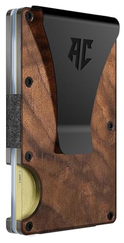 APEX CARRY �����Y �~�j�}���X�g�N���W�b�g�J�[�h�z���_�[ - RFID�u���b�N�t���X�����E�H���b�g - �}�l�[�N���b�v�t���t�����g�|�P�b�g���^���E�H���b�g (�E�H���i�b�g), �~�j�}���X�g