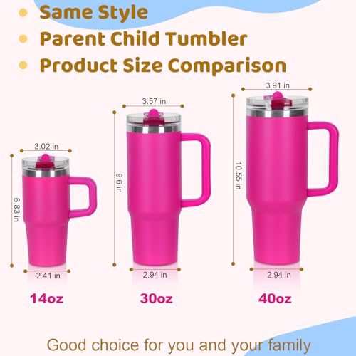 Tswofia 15 Pack 40 oz Tumbler with Handle Bulk and Detachable Leak proof Flip Straw Lid, Double Wall Vacuum Insulated Stainless Steel Tumbler for Laser engraving, Keep Cold and Hot, Mixed-1