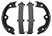 Wagner Z783 Parking Brake Shoe Set, Rear