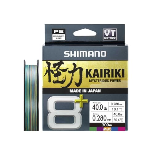 Line Kairiki 8+ évitez les casses avec cette tresse multicolore de 31.9kg