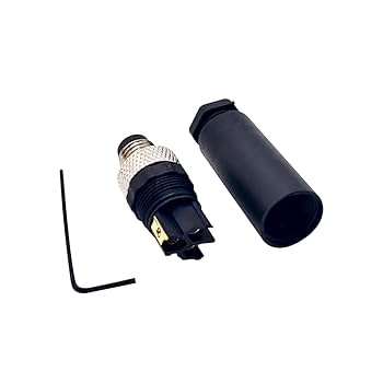 Elecbee M8 Plug A Code Waterproof Connector Straight