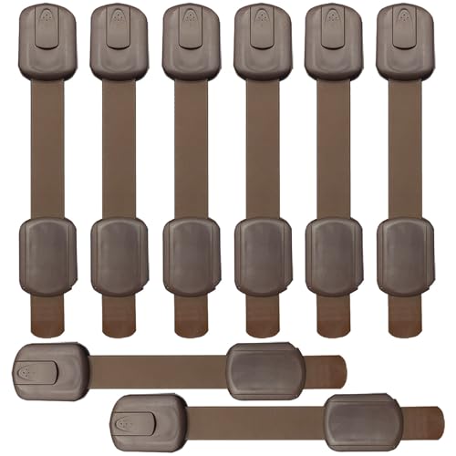 Reviews de Cajón-lavavajillas más recomendados. 48 Cerraduras de Seguridad para Niños, 8 Piezas Seguros Flexibles con Pegamento Seguros para Puertas y Cajones Bebé para Bloquear el Acceso a Armarios Gabinetes Cajones...