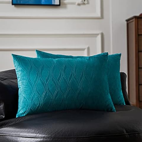 Topfinel Taie d'oreiller Velours 40x60 Cover