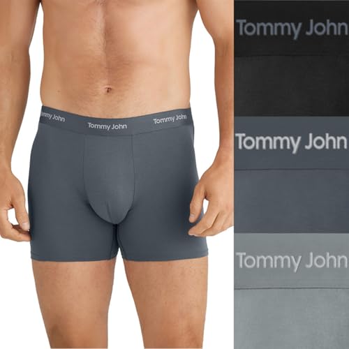 Tommy John Men's Luxe Modal 4" Trunk Boxer Brief Underwear2
