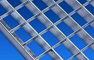 Generisch SPH Einpress Gitterrost verzinkt 400x400