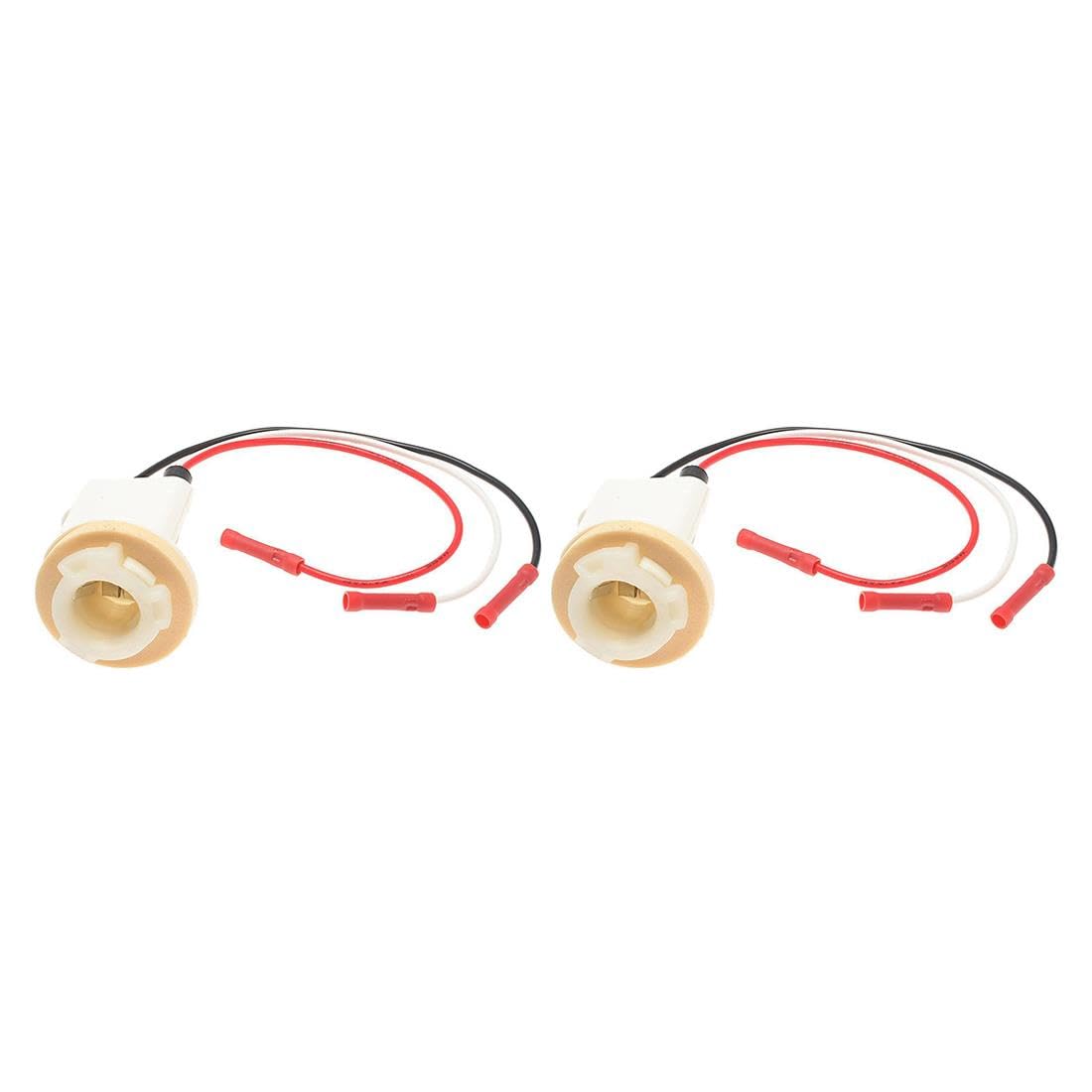 YCQTaoBao Brake Light Socket 2PC Compatible with F-150 1975-1986 Compatible with F-250 1974-1986 Compatible with F-350 1974-1986 Compatible with