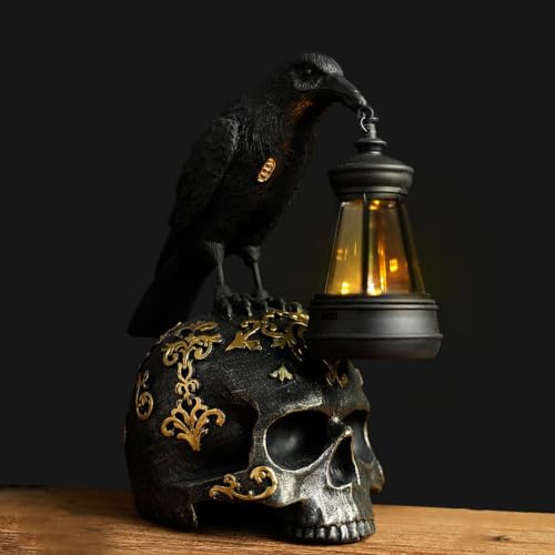 Statue de corbeau résistante aux intempéries pour pelouse et terrasse - 3