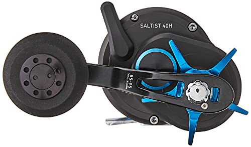 Daiwa Saltist50H Saltist Star Drag Casting Reel, Size 50, 6.4: 1 Gear Ratio, 5 Bearings, 47.10" Retrieve Rate, Right Hand, Black #TOP2