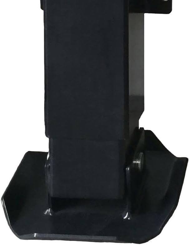 15K Self-Contained Hydraulic Jack Heavy-Duty Includes Corded Remote & Mounting Plate, Black