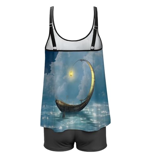 Maillot de bain tankini ensemble bikini short de garçon robe de plage été - 5