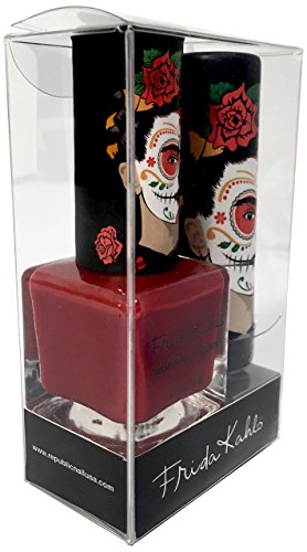 Frida Kahlo Nail Polish and Lipstick