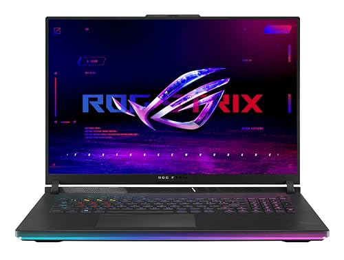 ASUS ROG Strix SCAR 18 G834JYR#B0CQ2QR11P, Notebook con Monitor 18' QHD Antiglare, 240Hz, Processore Intel Core i9 14900HX, RAM 32GB, 2TB SSD PCIE, NVIDIA GeForce RTX 4090 16GB, Win 11 Home, Nero