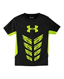 Under Armour Little Boys' Next Level Short Sleeve Grey