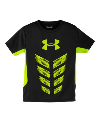 Under Armour Boys 2-7 Next Level Short Sleeve Grey