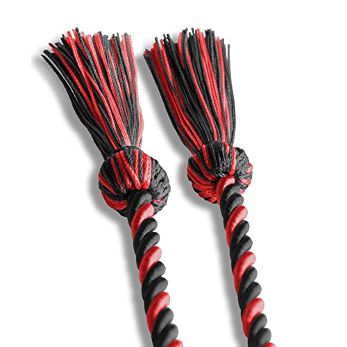 Image of Single Honor Cord Two-Color (Black /Red)