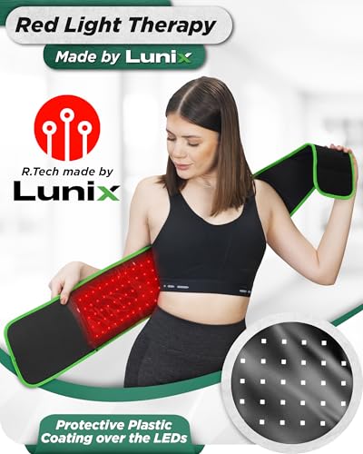 Lunix-LX16-Red-Light-Therapy-Belt-Near-Infrared-Light-and-Red-Light-Therapy-to-Improve-Circulation-Relax-Muscles-Green