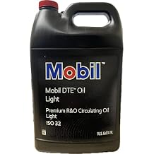 Mobil DTE Oil Light, Premium R&O Circulating Oil, ISO 32, 1 Gallon