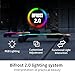 Exway Flex 2 Pro Electric Skateboard Longboard with Remote, Build in Light System, Top Speed of 31 Mph, 25miles Range, Elastic Composite Deck, Electric Longboard for Adults & Youths